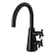 Kingston Brass Two-Handle Single-Hole Bathroom Faucet with Push Pop-Up, Matte Black KS2290DX - alternate 1